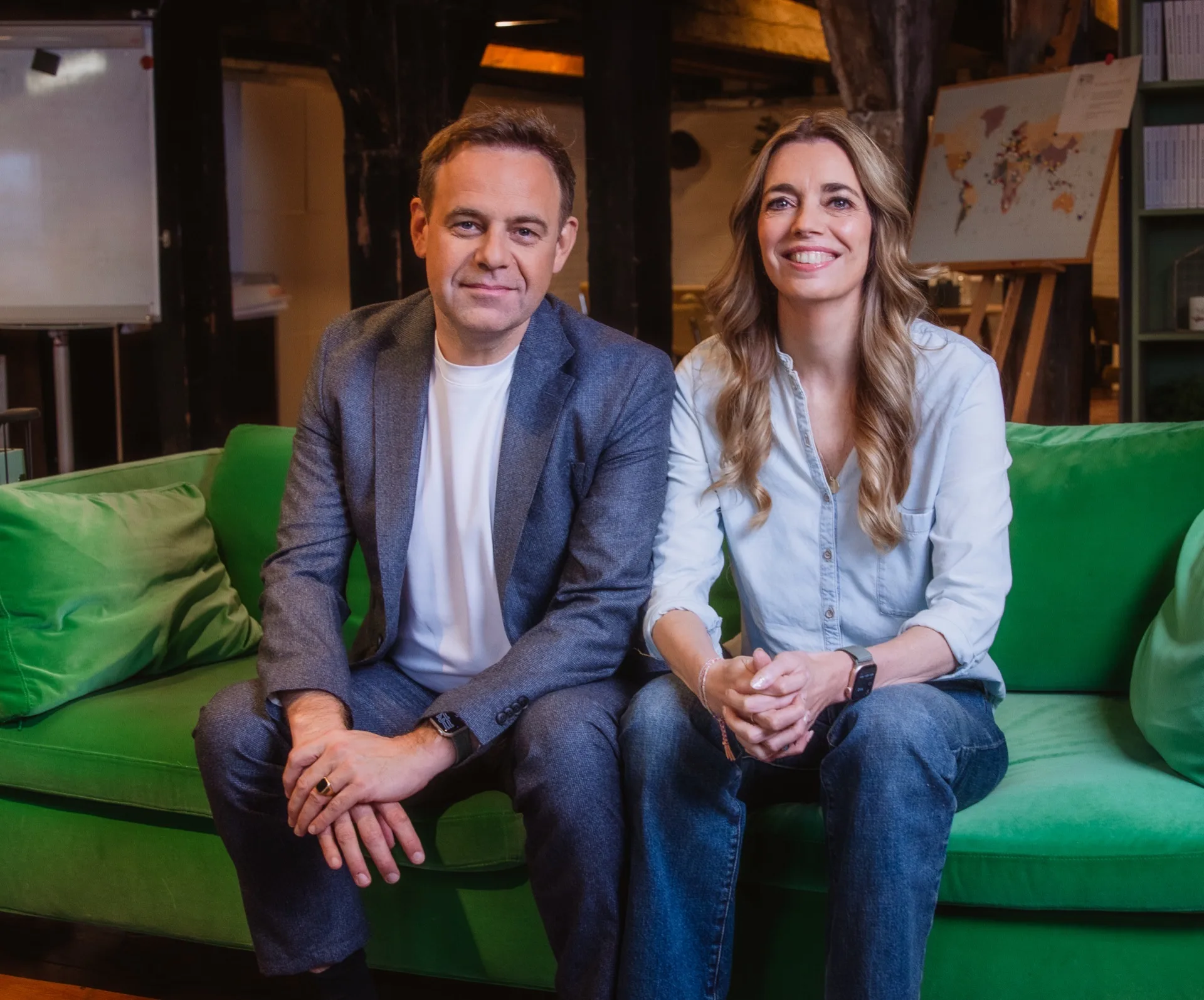 Astrid Groenewegen en Tom de Bruyne, oprichters van SUE Behavioural Design